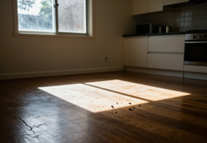 Ant trail in a Smithfield home before treatment